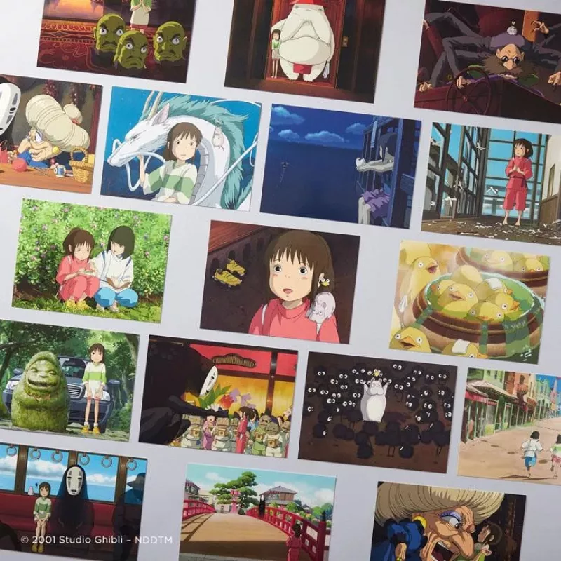 Studio Ghibli ansichtkaartenset – Chihiro's reis naar het land van de geesten (30 stuks)