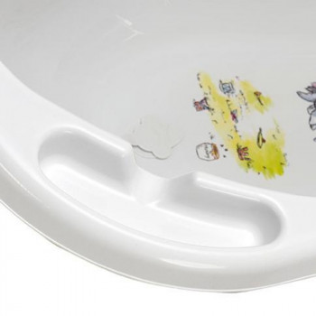 Keeeper babybad 100cm met stop Maria Winnie the Pooh 100x51x29cm wit