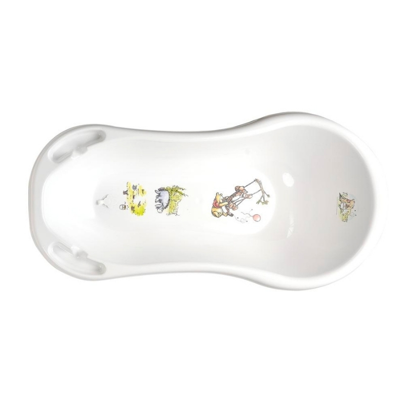 Keeeper babybad 100cm met stop Maria Winnie the Pooh 100x51x29cm wit
