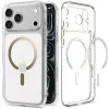 Spigen Ultra Hybrid MagSafe hoes voor iPhone 17 Pro / 18 Pro, transparant/goud (ACS12157)