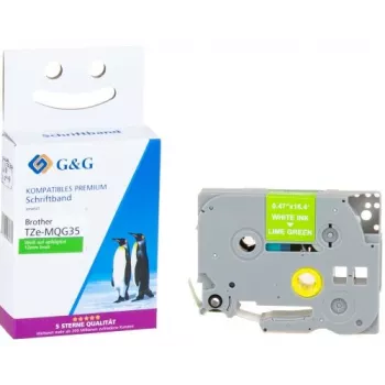 G&G labelband compatibel met Brother TZe-MQG35