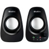 Luidspreker SVEN 190, zwart, USB, uitgangsvermogen 2x3W (RMS)