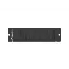 Lanberg borstelpanel voor 10 inch rackkast, zwart (AK-1104-B)
