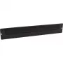 Getfort borstelkabeldoorvoer voor wandrackkasten, 340 mm, zwart