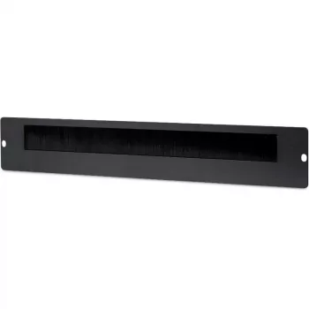 Getfort GF-Brush-SB borsteldoorvoer voor staande kasten, zwart