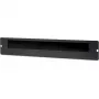 Getfort GF-Brush-SB borsteldoorvoer voor staande kasten, zwart