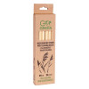 Gogreen Go Green composteerbare rietjes met borstel, 10 stuks