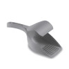 Stefanplast Twice universele schep 27,5x12,5x11cm grijs