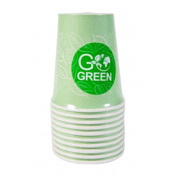 Gogreen Go Green milieuvriendelijke bekers 350 ml, 10 stuks