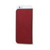 GreenGo Smart Magnet universele wallet-hoes voor 5,5–5,7 inch smartphones, rood