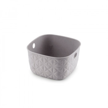 Curver Softex XS mand 3 l, 19,4 x 19,4 x 11,1 cm, grijs-bruin