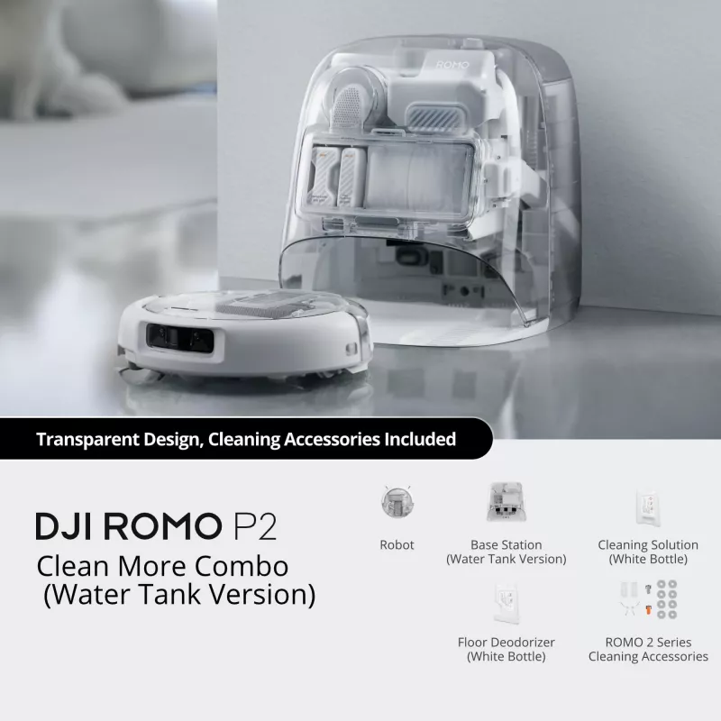 DJI ROMO P2 Clean More Combo zuigrobot