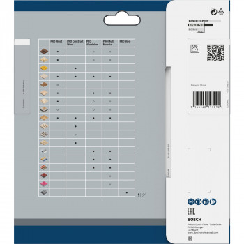 Bosch Multi Material cirkelzaagblad 165 x 30/20 x 2,4 mm, 42 tanden (2608640519)
