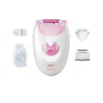 Braun Silk 3 SE3-033 epilator met accessoires