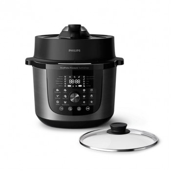 Philips multifunctionele koker serie 3000 met deksel, 6 l
