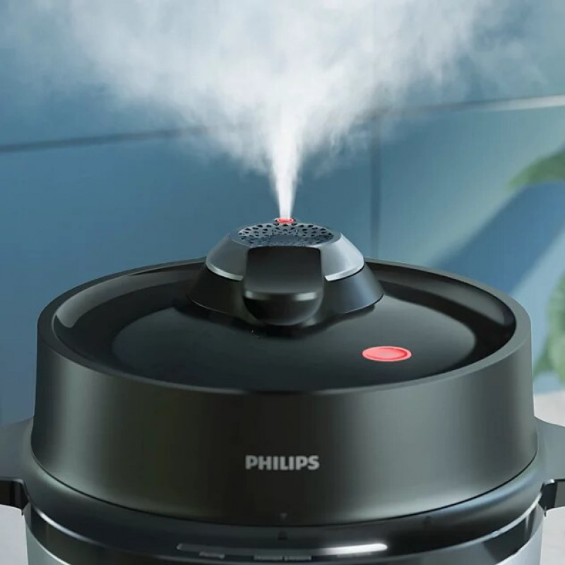 Philips multifunctionele koker serie 3000 met deksel, 6 l