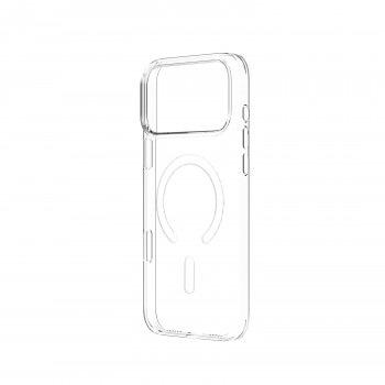 Just Must MagSafe Crystal I hoesje voor iPhone 18 Pro, transparant