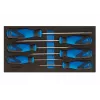 Gedore 1500 CT1-2150 PZ schroevendraaierset, kruiskop PZ en plat