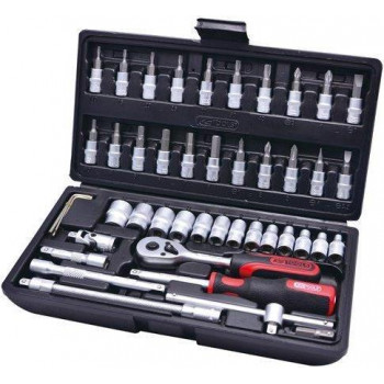 KS TOOLS 1/4 CLASSIC dopsleutelset, 48 stuks