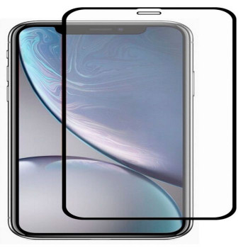 Evelatus 2.5D Full Cover antistatisch displayscherm van gehard glas voor Apple iPhone XR/11 (Japan Glue, Corning)