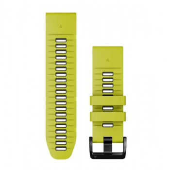 Garmin siliconenarmband QuickFit 26 mm limoen/graphiet 010-13281-03