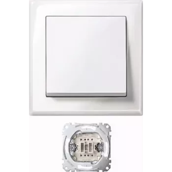 MERTEN Jumbo-schakelaar MEG3341-1419, thermoplast, polarwit, AC 250 V