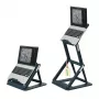 Leitz Ergo 2-in-1 zit-sta laptopstandaard, zwart (65890089)