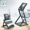 Leitz Ergo 2-in-1 zit-sta laptopstandaard, zwart (65890089)