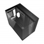 Darkflash TH285M Micro-ATX computerbehuizing met gehard glas, zwart