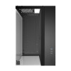 Darkflash TH285M Micro-ATX computerbehuizing met gehard glas, zwart
