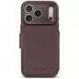 Decoded Leather afneembare portemonnee – lederen hoes voor iPhone 18 Pro / 17 Pro, compatibel met MagSafe (chocolat brown)