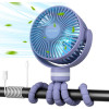 Momcozy draagbare kinderwagenventilator paars
