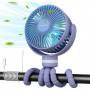 Momcozy draagbare kinderwagenventilator paars