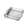 PAPSTAR aluminiumschalen met deksel, 930 ml, zilver