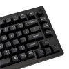 Keychron Double Shot KSA PBT Full Keycap Set - White on Black (PBT-03)