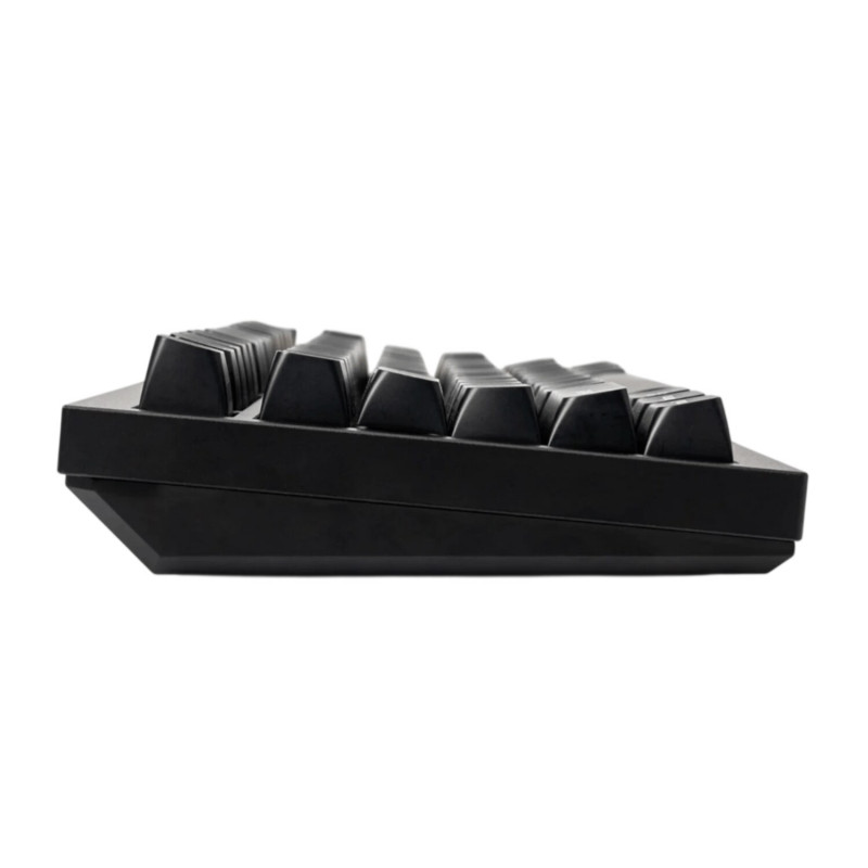Keychron Double Shot KSA PBT Full Keycap Set - White on Black (PBT-03)