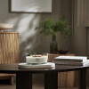 WoodWick White Teak Ellipse kaars, 453,6 g