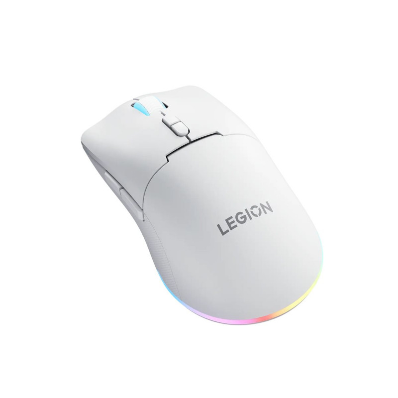 Lenovo Legion M220 RGB draadloze gaming-muis, 2,4 GHz / Bluetooth / bedraad, gletsjerwit (GY51V60437)