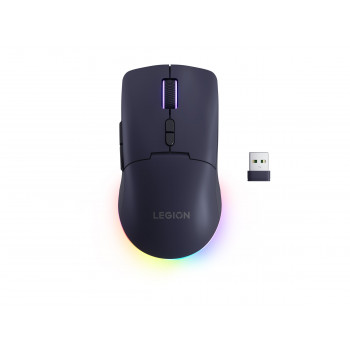 Lenovo Legion M220 RGB draadloze gaming-muis, 2,4 GHz / Bluetooth / kabel, Nebula Purple (GY51V60439)