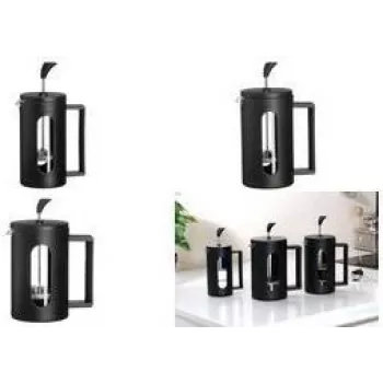 Ritzenhoff & Breker koffiezetter ADANA, 0,8 l, zwart, van borosilicaatglas