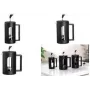 Ritzenhoff & Breker koffiezetter ADANA, 0,8 l, zwart, van borosilicaatglas