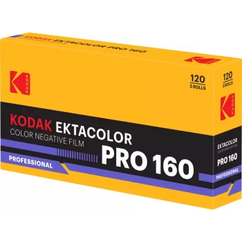 Kodak Ektacolor Pro 160 120 camerafilm, 5-pack