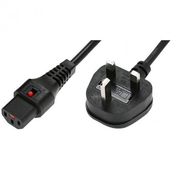 Microconnect Netsnoer, UK type G naar IEC C13 (MC-UKC135B)