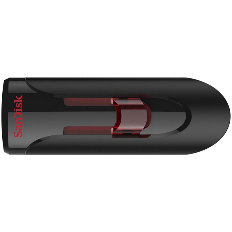 SanDisk Cruzer Glide 3.0 64GB USB 3.2 Gen 1 flashdrive, zwart