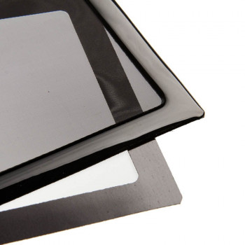 Demciflex stoffilter voor 280mm radiatoren - zwart/zwart
