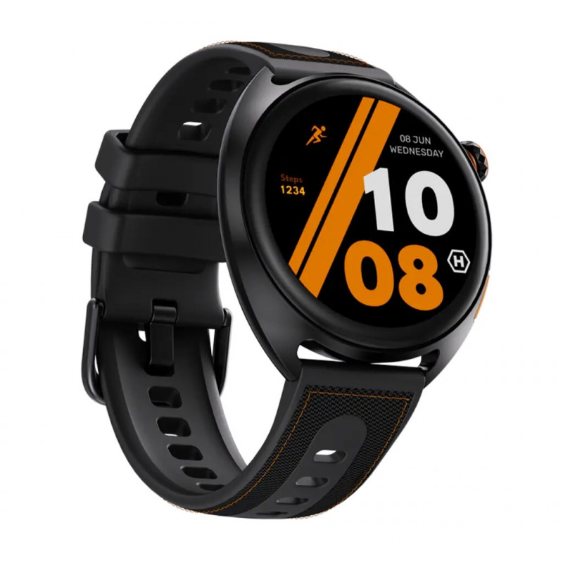 Hammer Ventus PRO smartwatch, GPS, 1,43 inch AMOLED, waterdicht, zwart