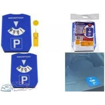 First Aid Only 5-in-1 multifunctionele parkeerschijf, blauw, kunststof (P-11100 00)