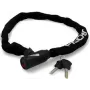 FISCHER neopreen ketting-fietsslot met sleutel, geharde staalketting, 6 mm