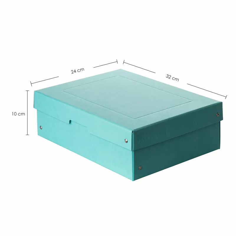 FALKEN PURE opbergbox 1250 vel pastelblauw 24,0 x 32,0 x 10,0 cm