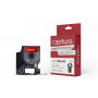 Capture labelband 6 mm x 5,5 m, zwart op wit (CA-1805442)